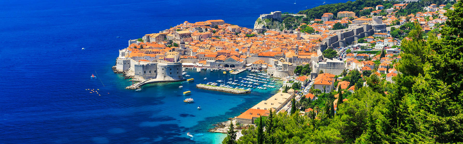 Image de fond qui montre un paysage du pays Croatie