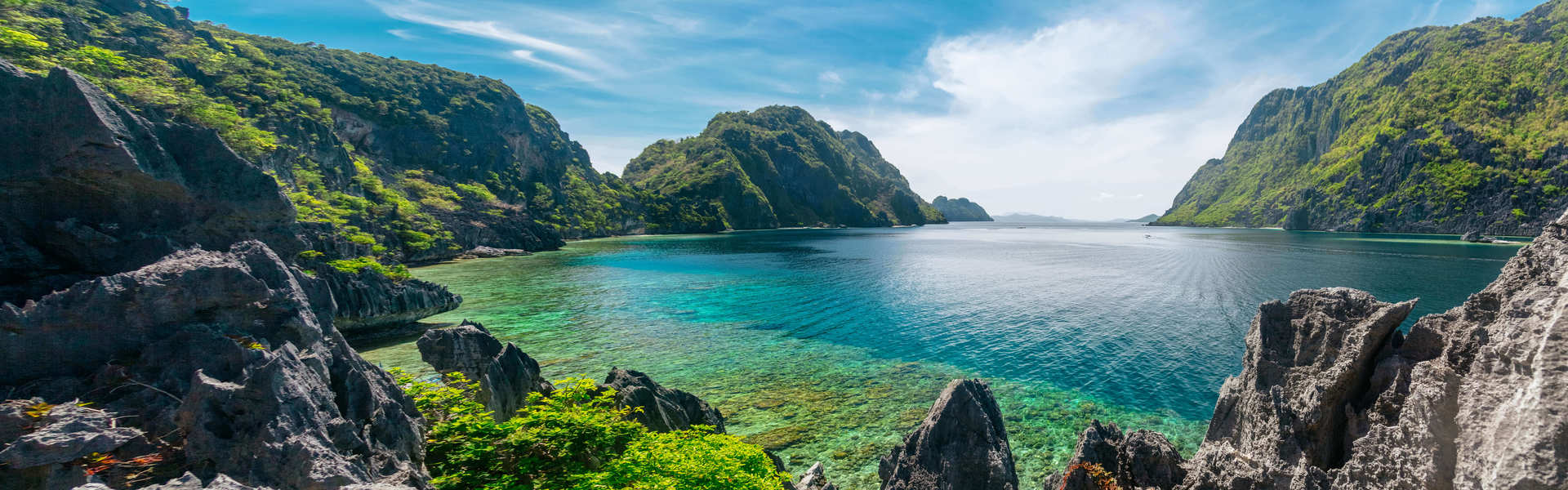 Image de fond qui montre un paysage du pays Philippines