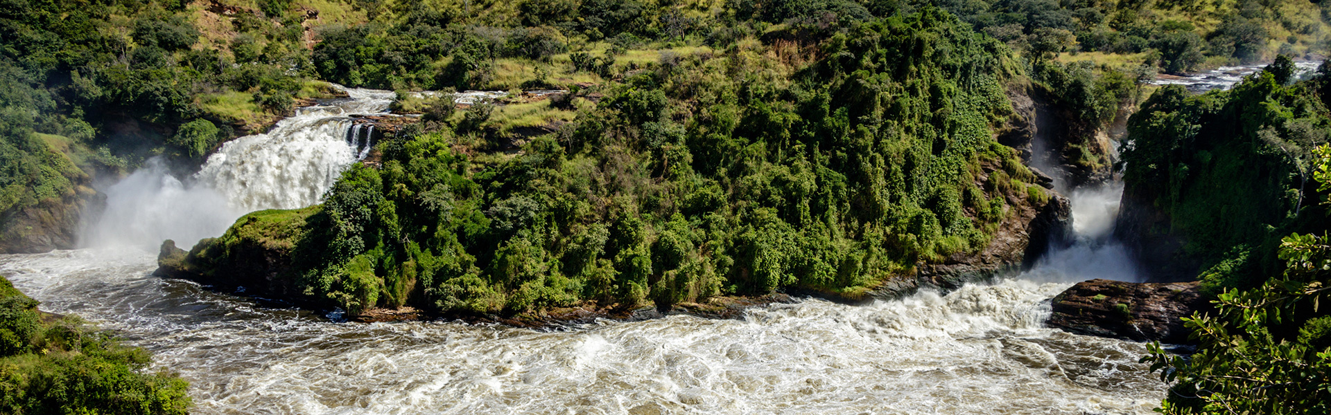 Image de fond qui montre un paysage du pays Ouganda