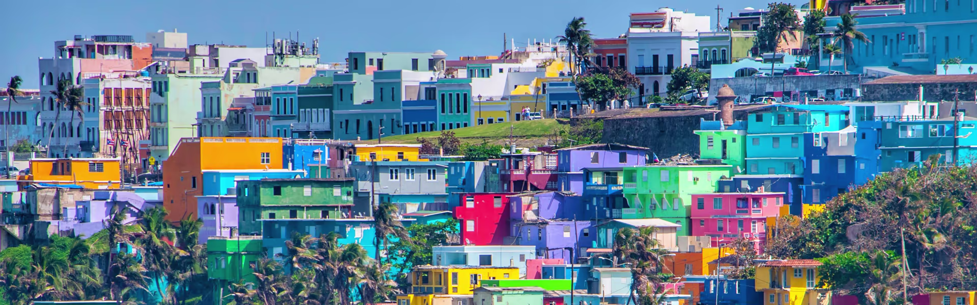 Image de fond qui montre un paysage du pays Porto Rico