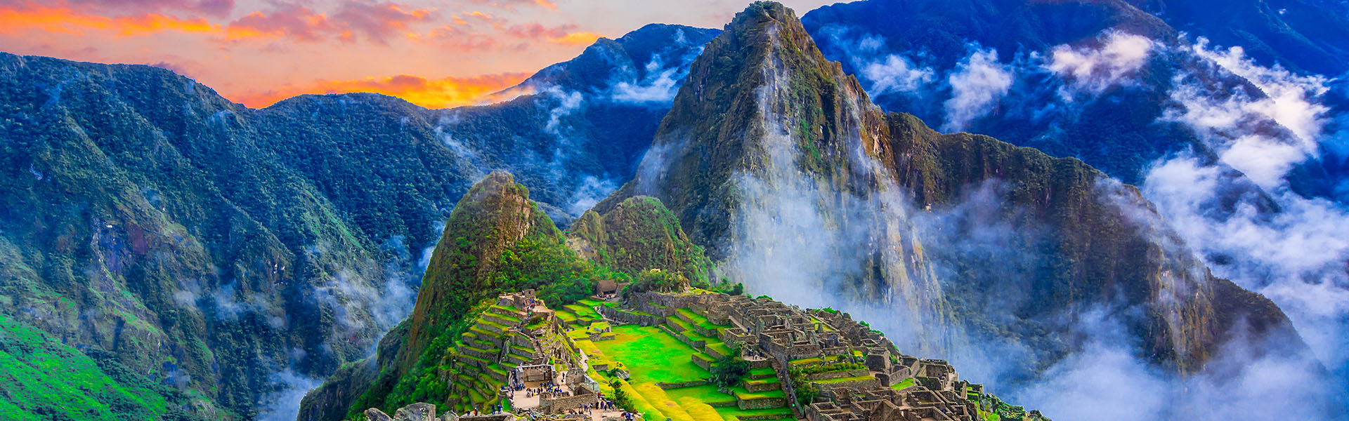 Image de fond qui montre un paysage du pays Pérou